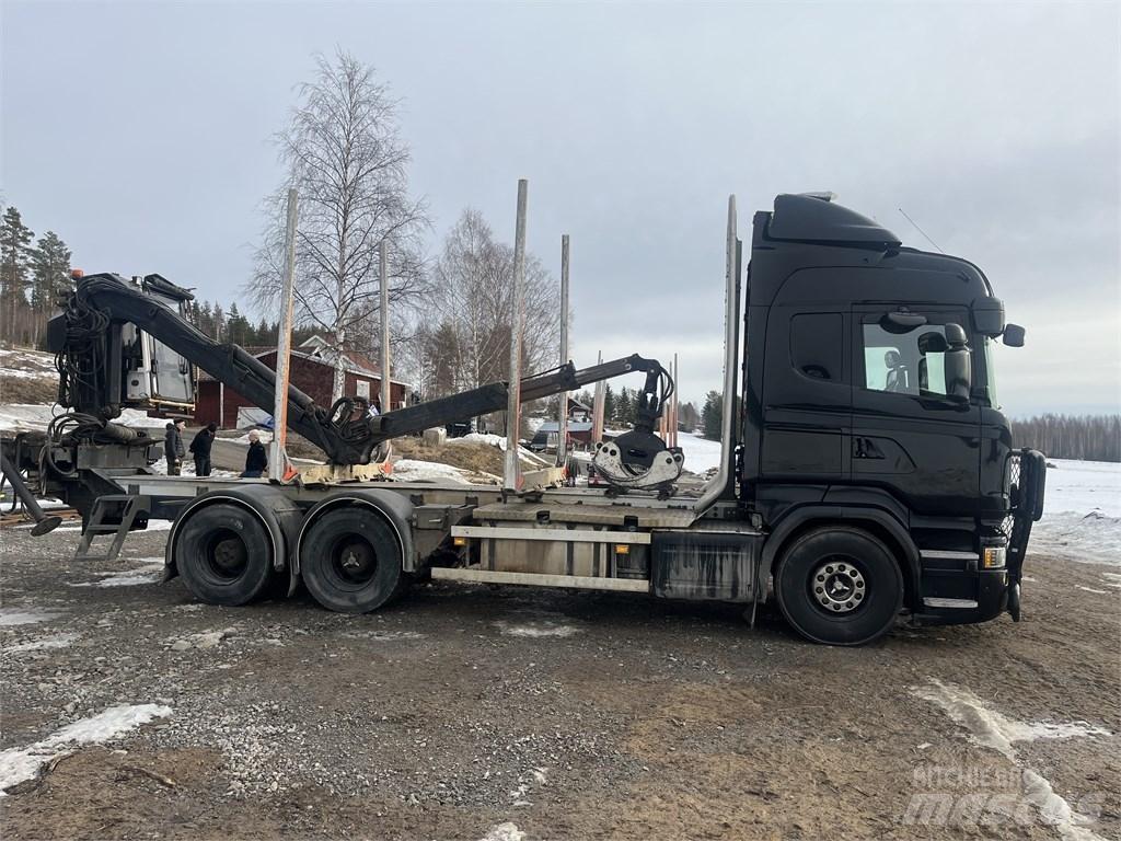 Scania R 580 Hout-Bakwagens