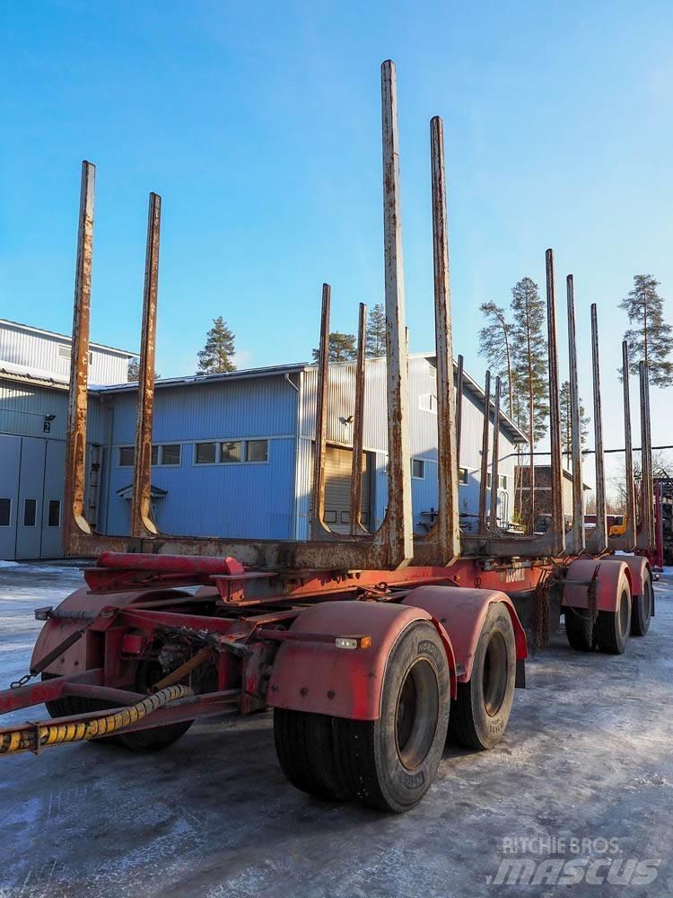 Kome 4 aks. Hout-Aanhangers