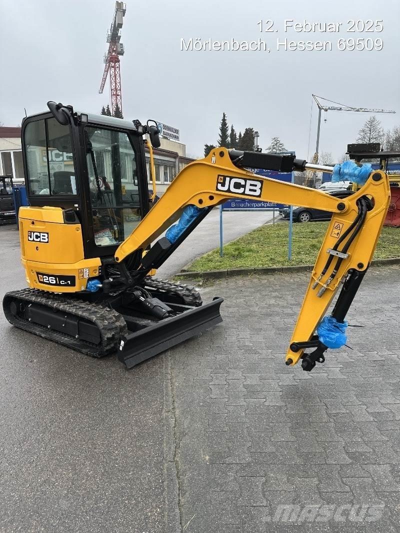 JCB 26C-1 Minigraafmachines < 7t