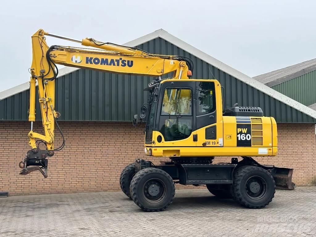 Komatsu PW160-8 Wielgraafmachines