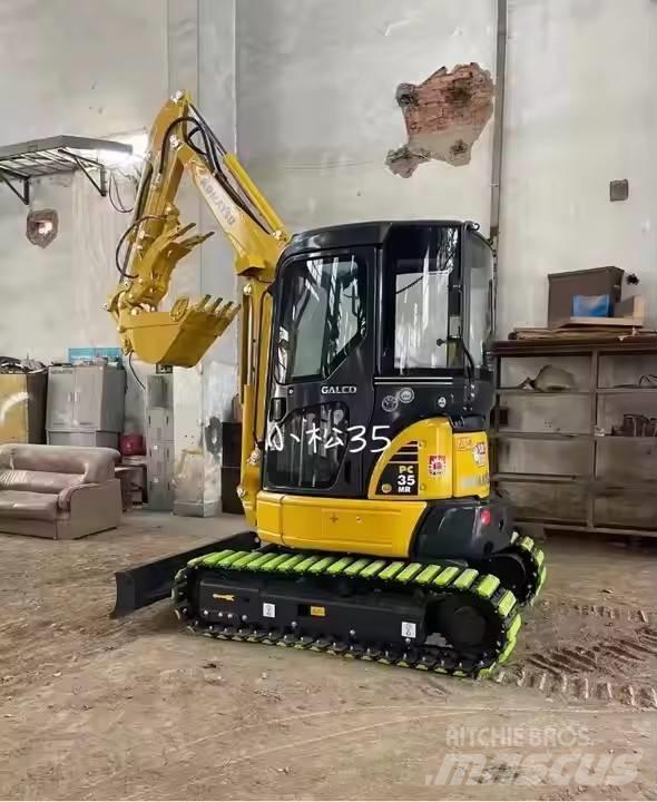 Komatsu PC35MR Rupsgraafmachines