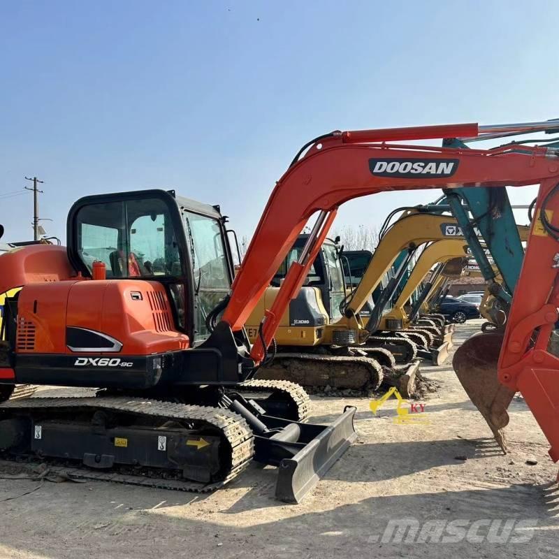 Doosan DX 60-9 C Rupsgraafmachines