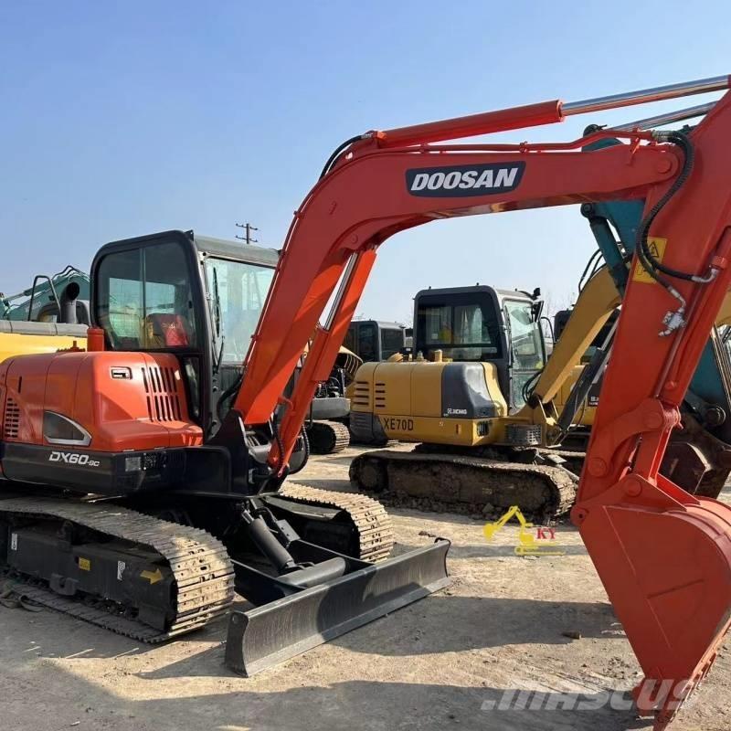Doosan DX 60-9 C Rupsgraafmachines