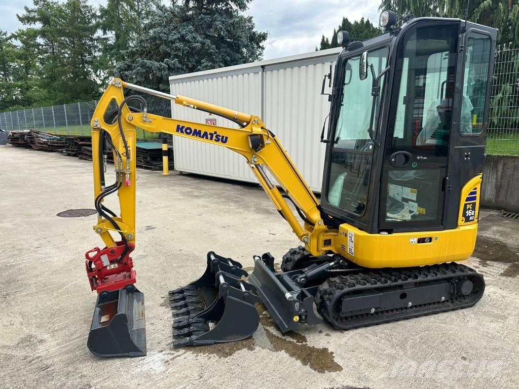 Komatsu PC 16 R-3HS Minigraafmachines < 7t