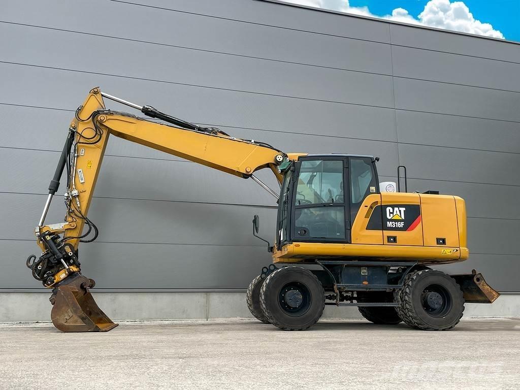 CAT M316F Wielgraafmachines