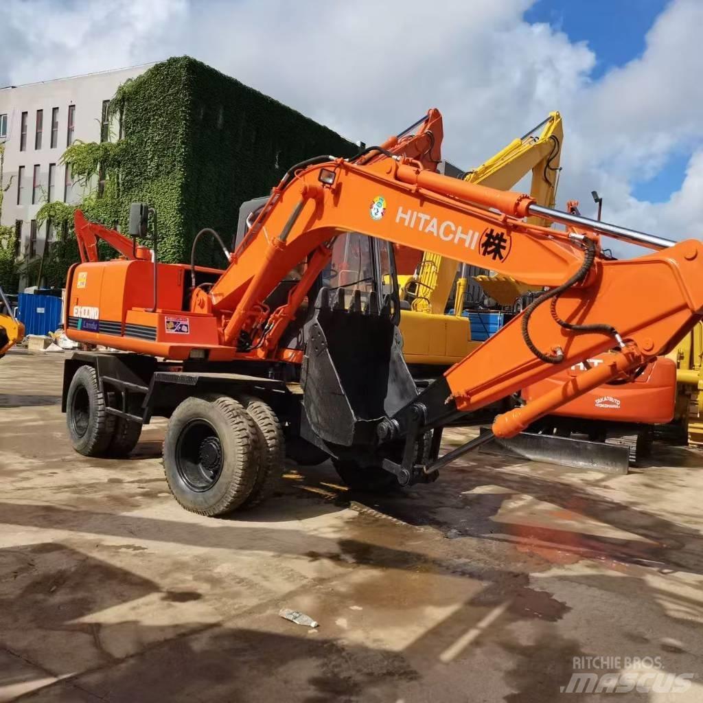 Hitachi EX 100 W D Wielgraafmachines