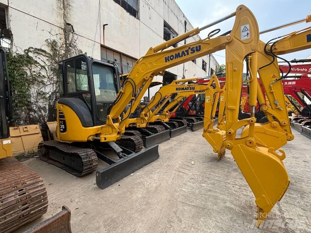 Komatsu PC35MR Minigraafmachines < 7t