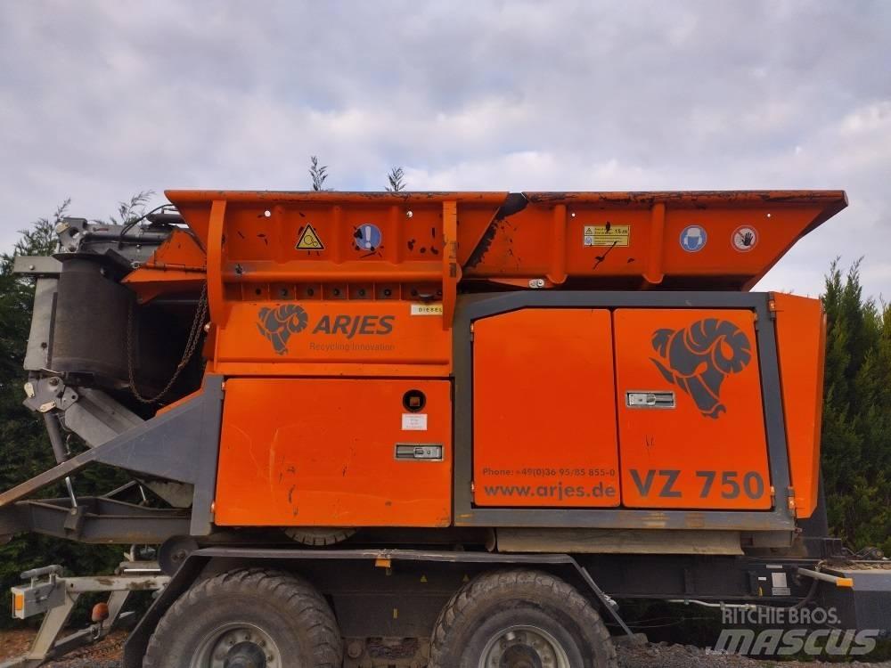 Arjes VZ 750 Shredders