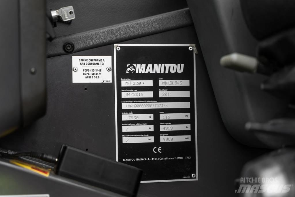 Manitou MRT 2150 Verreikers