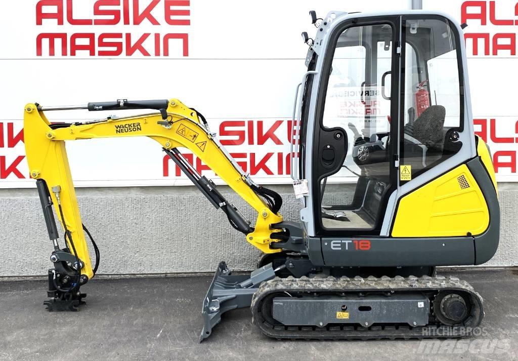Wacker Neuson ET 18 Minigraafmachines < 7t