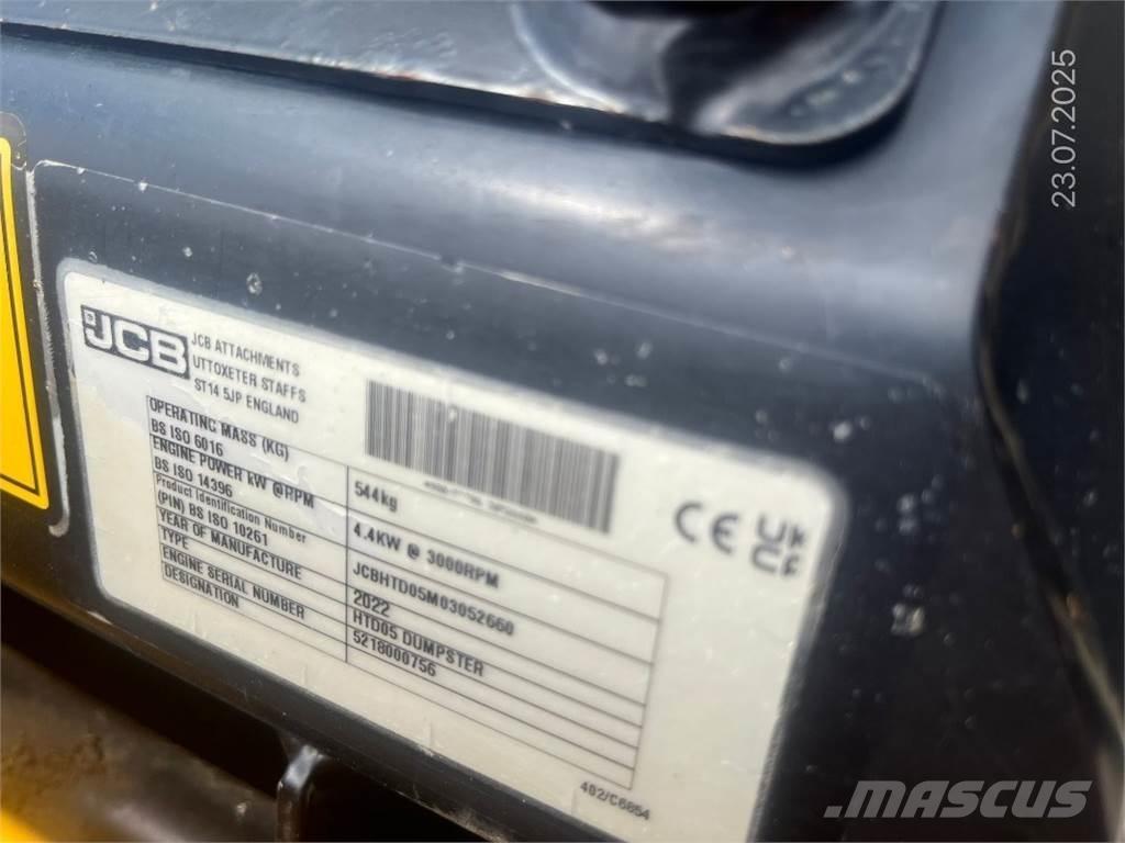 JCB HTD5 Mini Dumpers