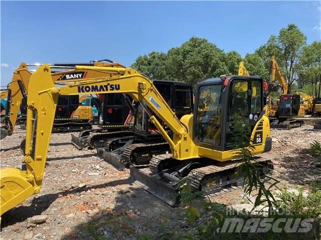 Komatsu PC 56 Rupsgraafmachines