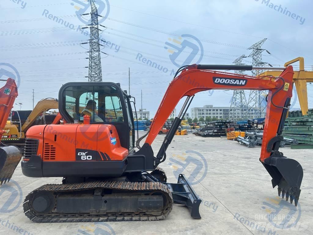 Doosan DX 60 Minigraafmachines < 7t