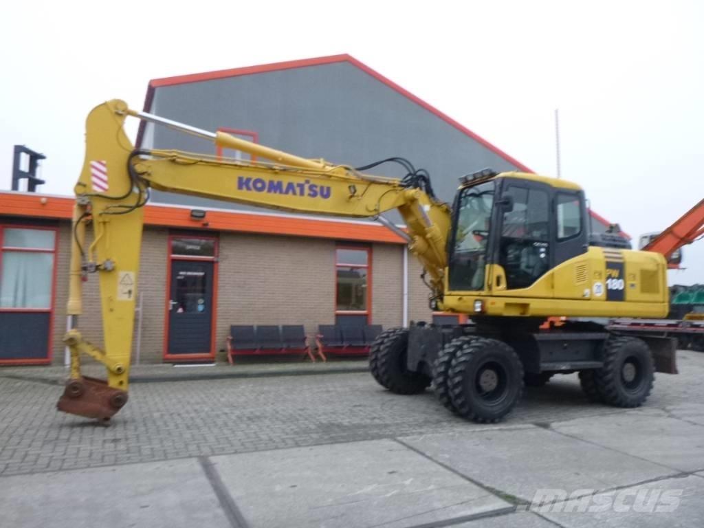 Komatsu PW 180-7EO Wielgraafmachines