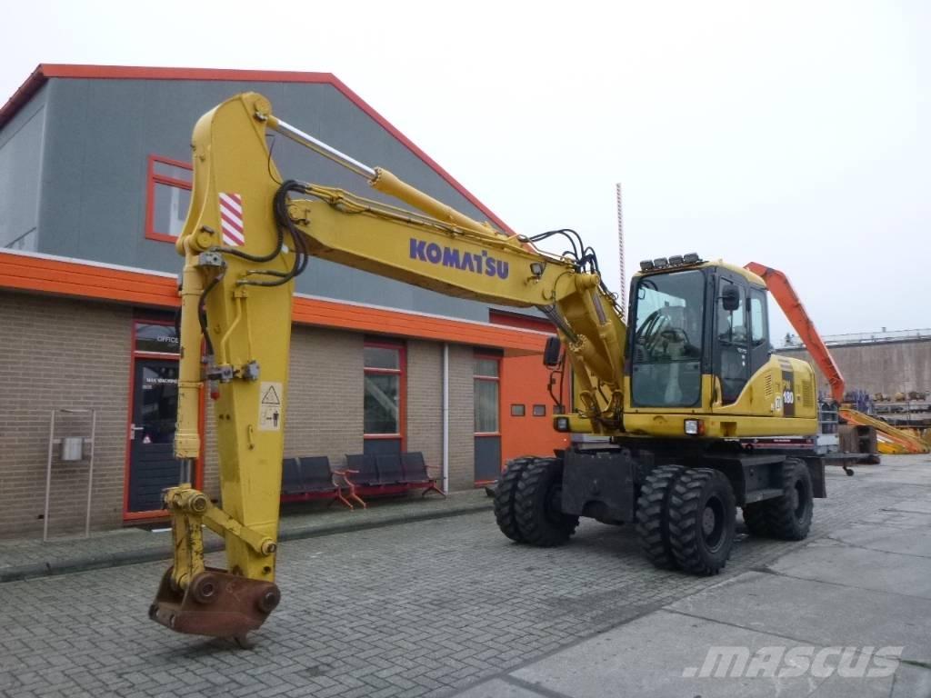 Komatsu PW 180-7EO Wielgraafmachines