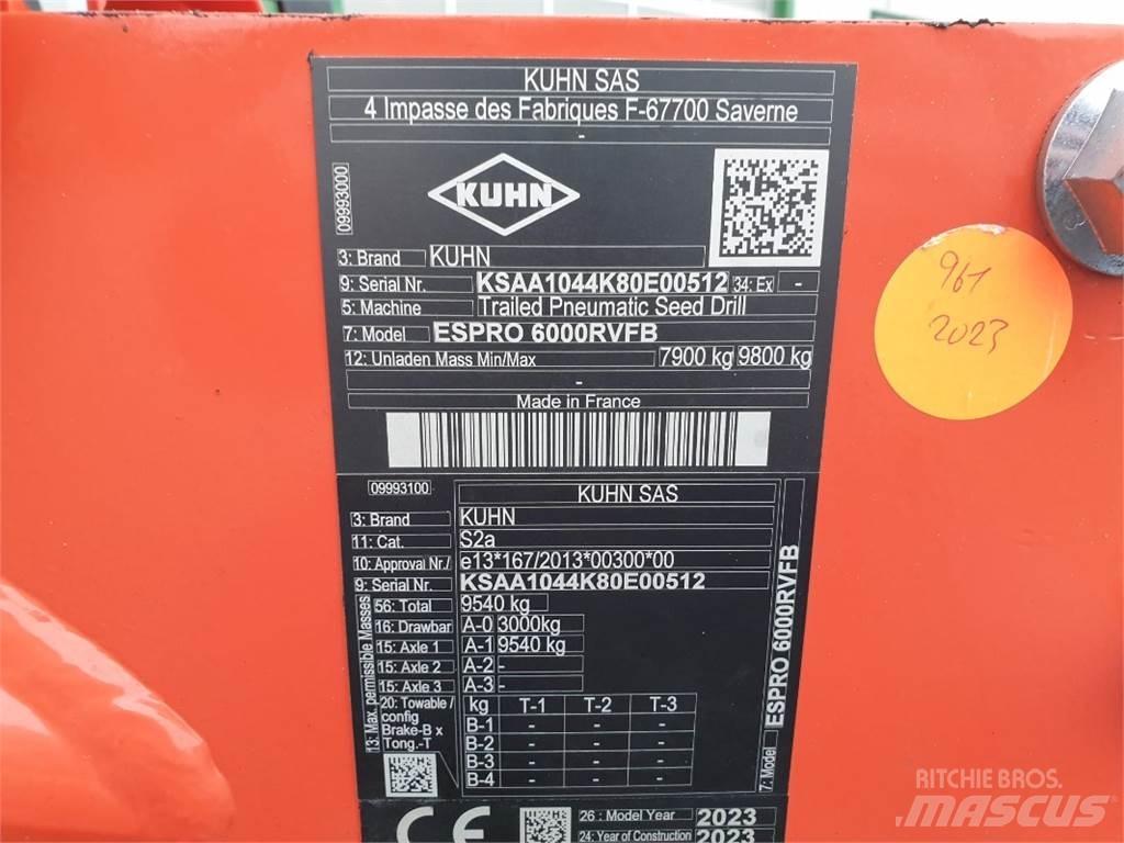 Kuhn ESPRO6000 Zaaimachines