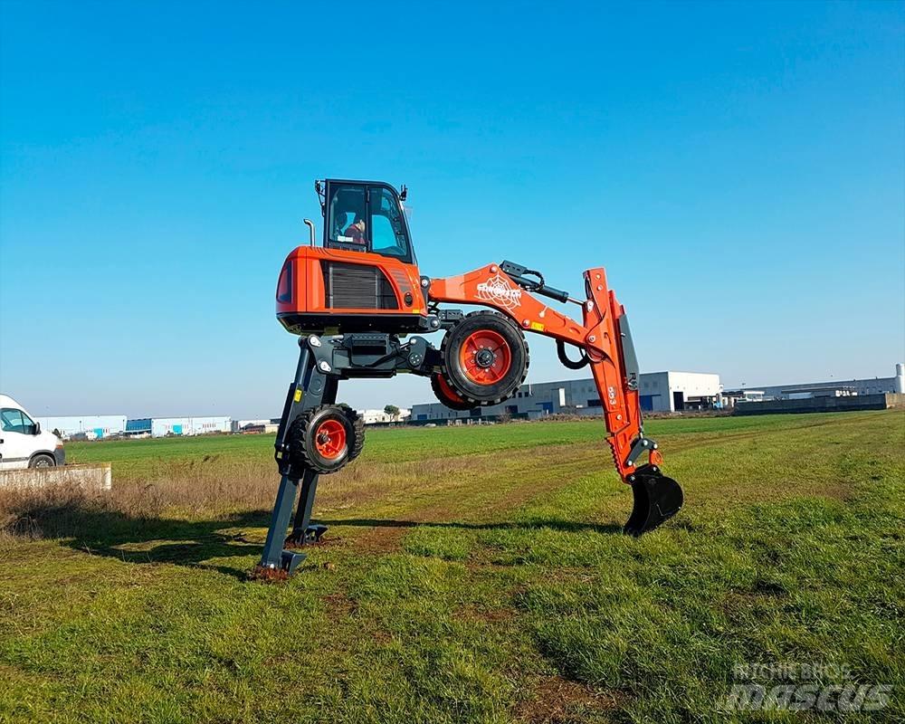 Euromach R555 Amfibische graafmachines