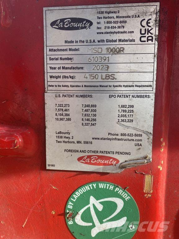 Labounty MSD1000R Scharen