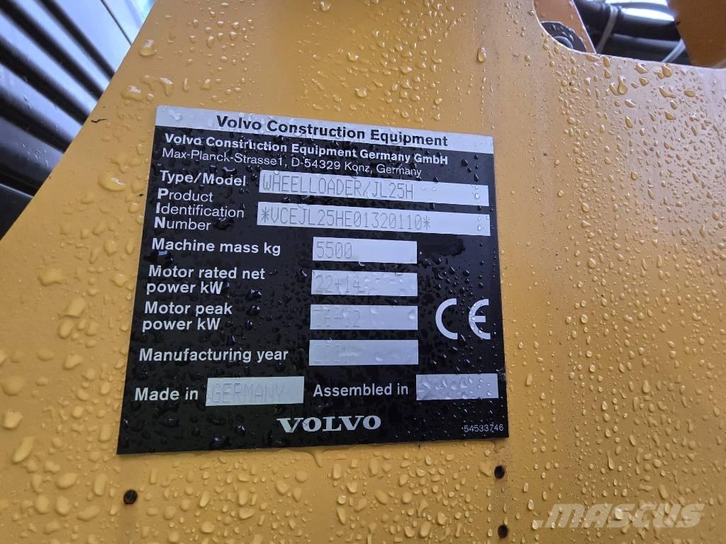Volvo JL25H Electric Wielladers