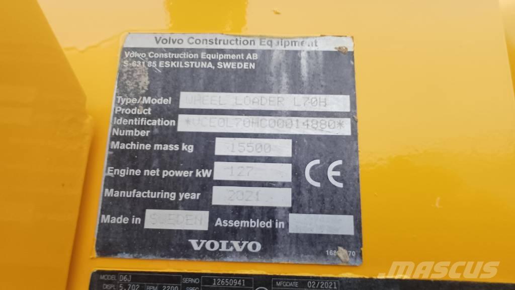 Volvo L 70 H Wielladers