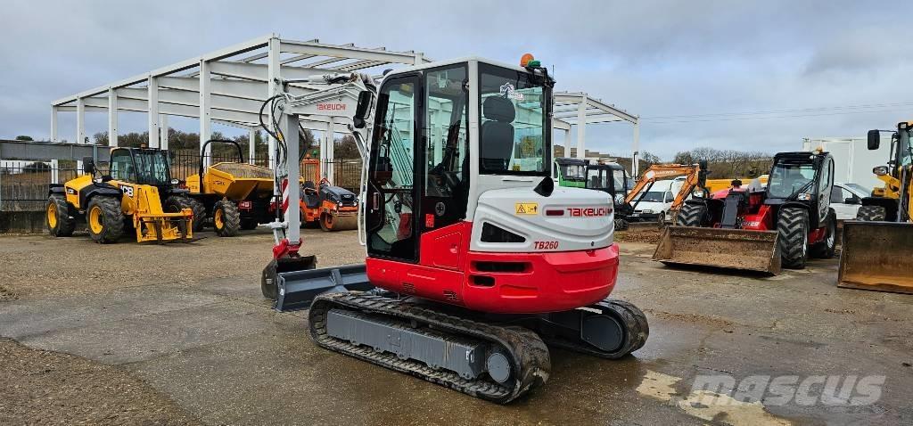 Takeuchi TB 260 Minigraafmachines < 7t