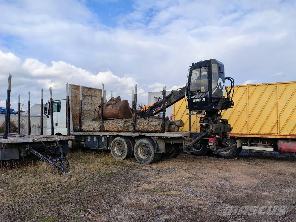 MAN TGX 33.580 Vlakke laadvloer met kraan