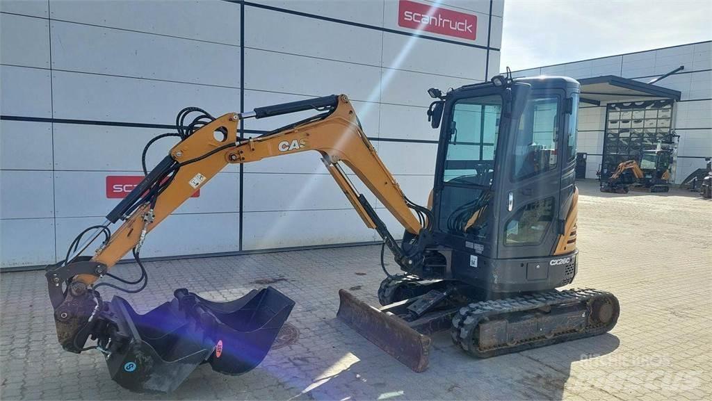 CASE CX26C Wielgraafmachines