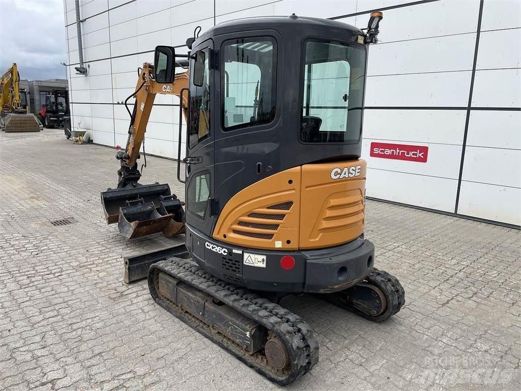 CASE CX26C Wielgraafmachines