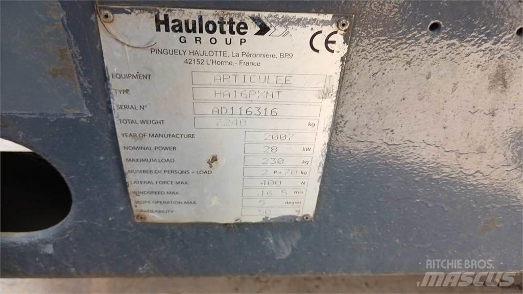 Haulotte HA16PX Knikarmhoogwerkers