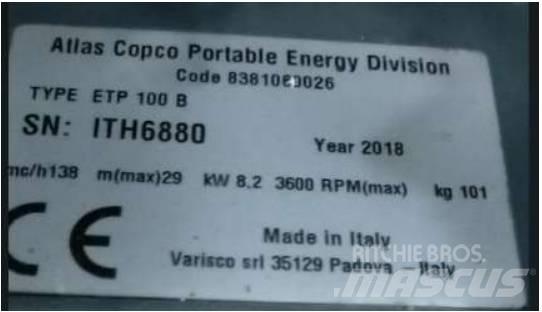 Atlas Copco ETP 100B Waterpompen
