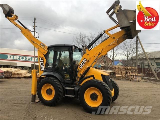 JCB 4 CX Graaf-laadcombinaties