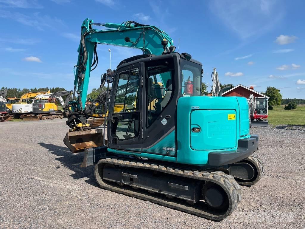 Kobelco SK 75 SR-3E Midigraafmachines 7t - 12t
