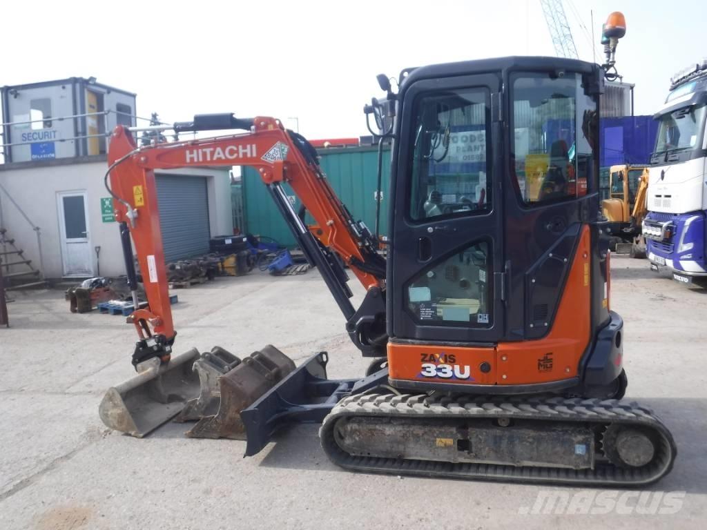 Hitachi ZX 33 U-6 Minigraafmachines < 7t