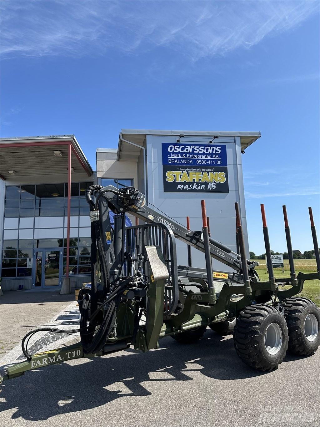 Farma T10G2 Bosbouwaanhangers
