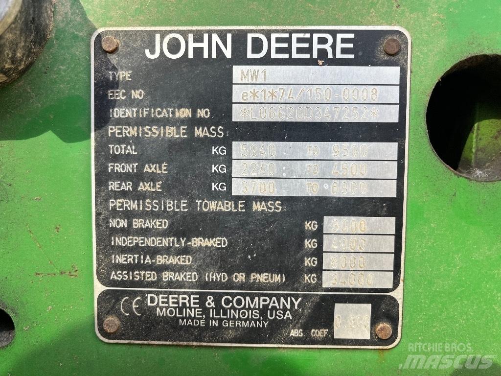 John Deere 6620 Tractoren