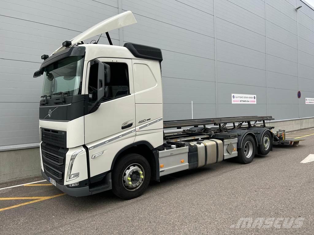 Volvo FH Containertrucks met kabelsysteem