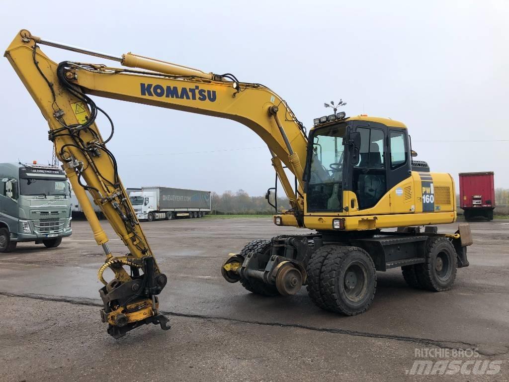 Komatsu PW160-7E0 Wielgraafmachines