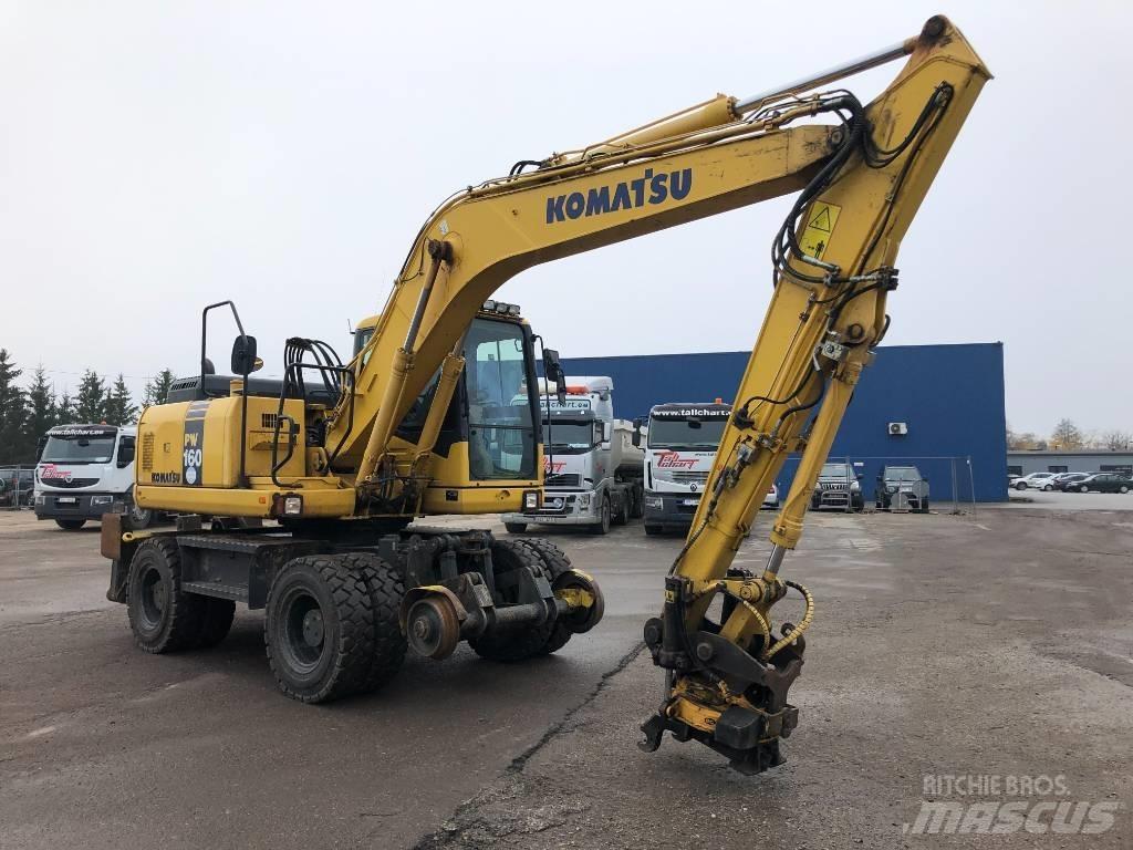 Komatsu PW160-7E0 Wielgraafmachines