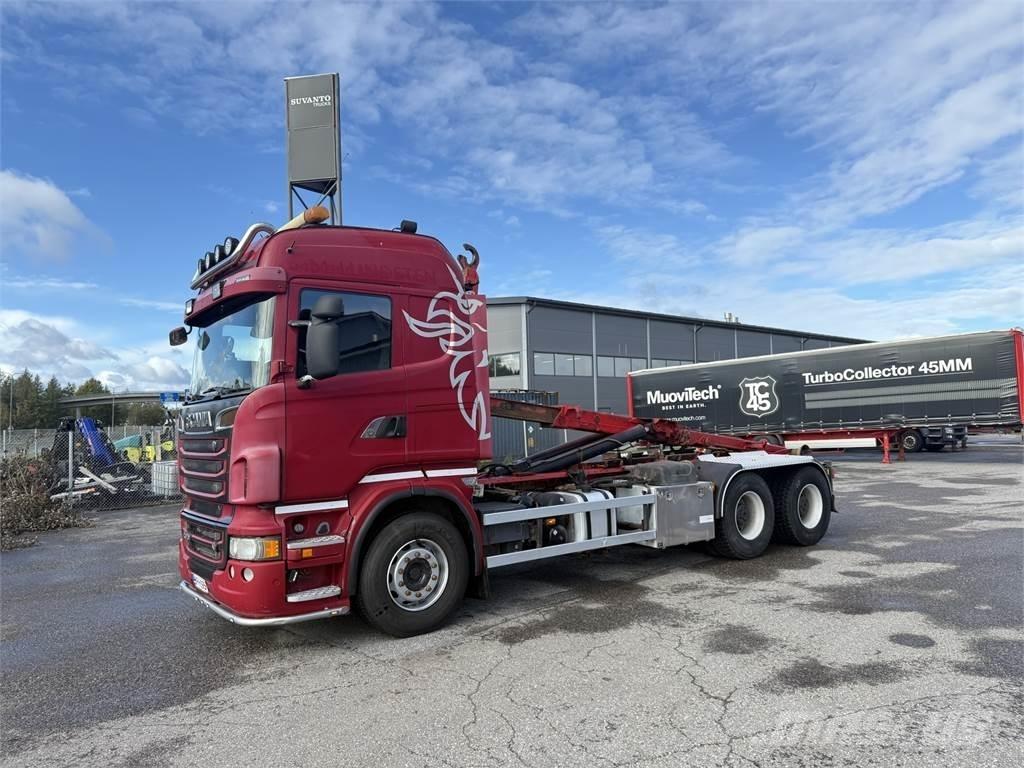 Scania R620 6X4 Vrachtwagen met containersysteem
