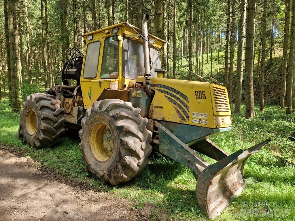 HSM 805 HD Graafmachines voor de bosbouw