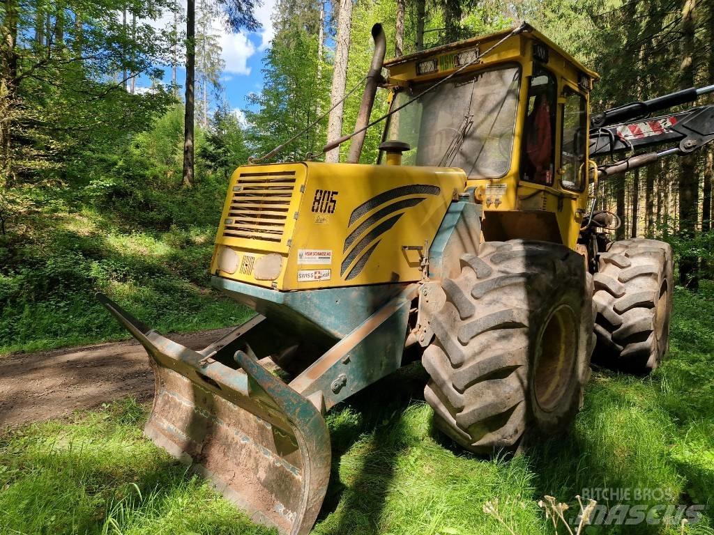 HSM 805 HD Graafmachines voor de bosbouw