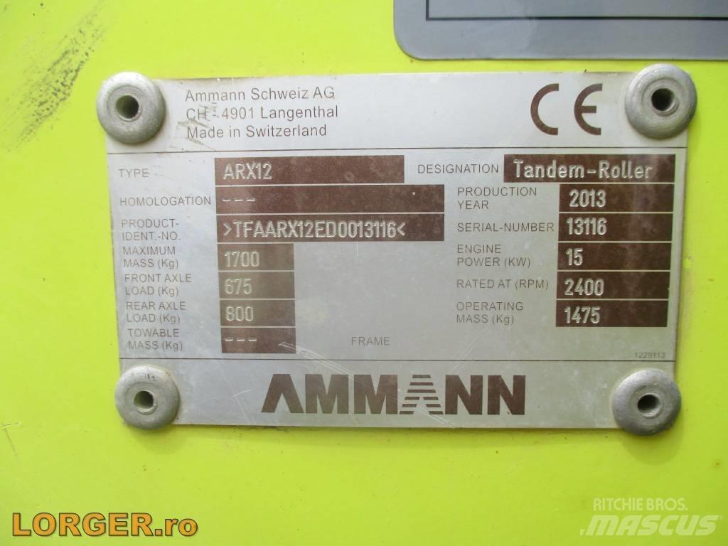 Ammann ARX 12 Duowalsen