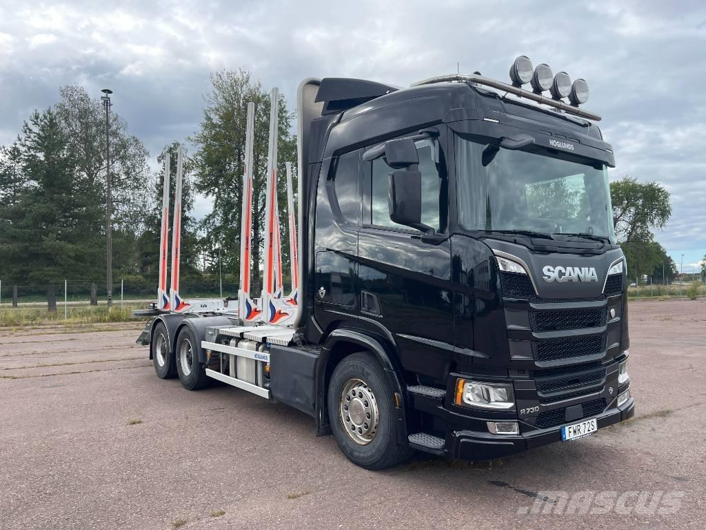 Scania R 730 Hout-Bakwagens