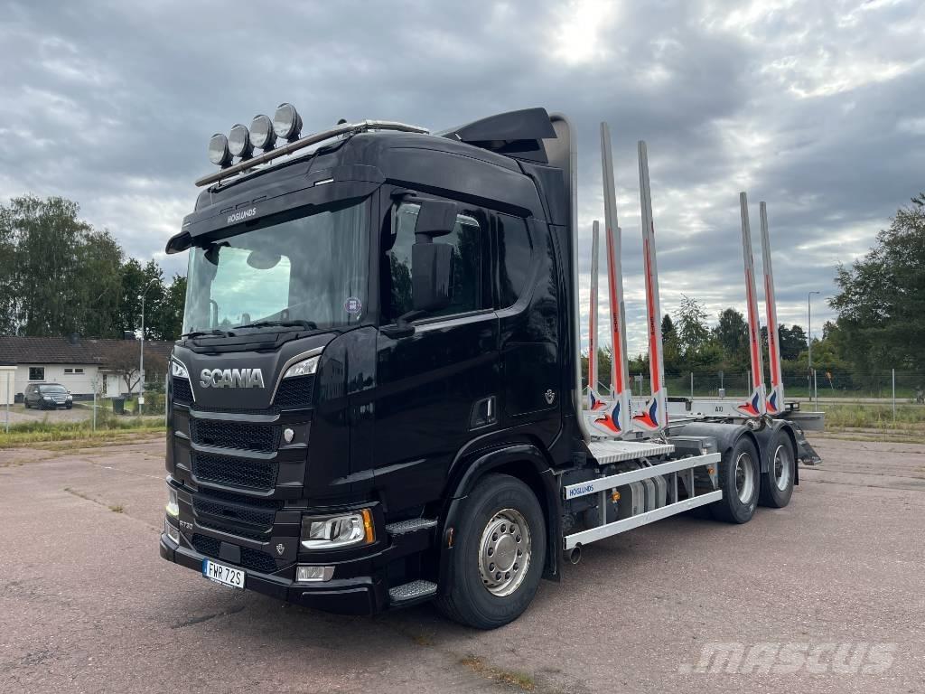 Scania R 730 Hout-Bakwagens