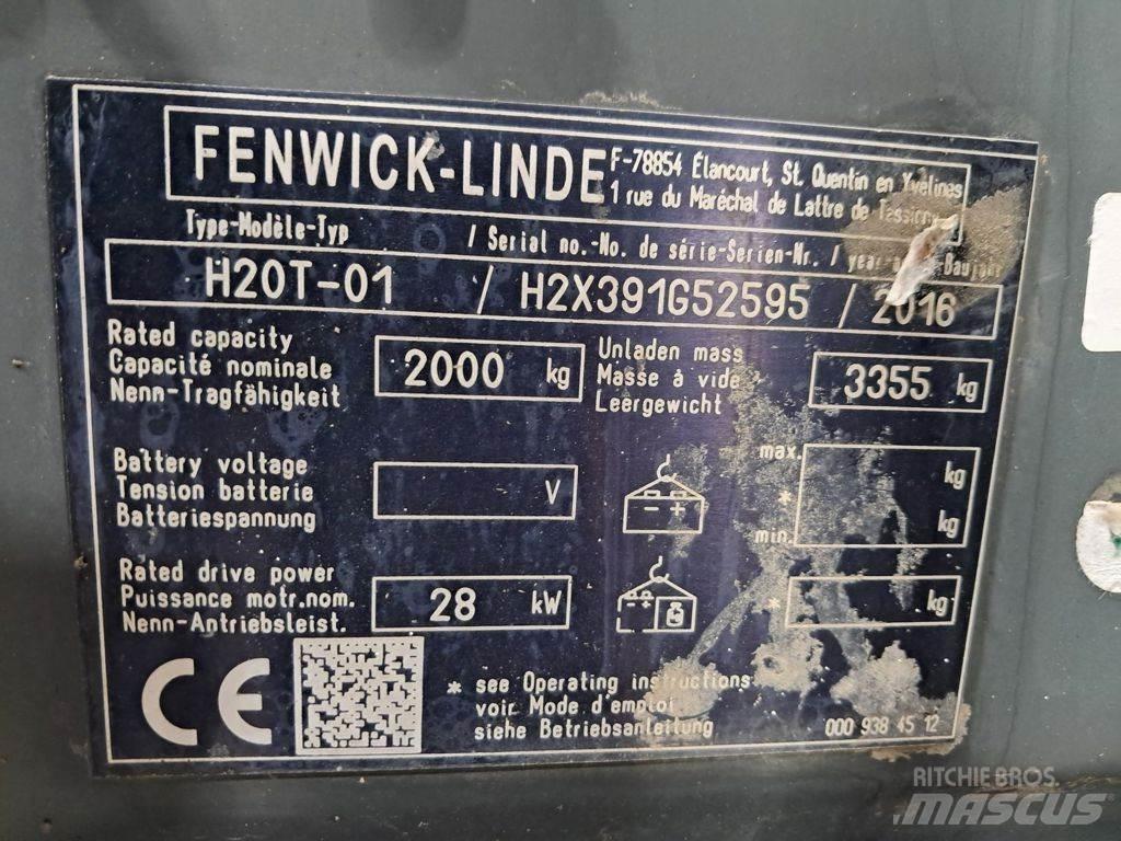 Linde H20T-01 LPG heftrucks