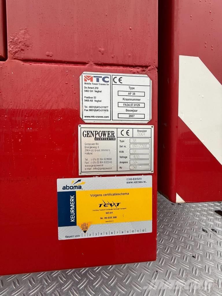 Faun AF 38 Torenkranen