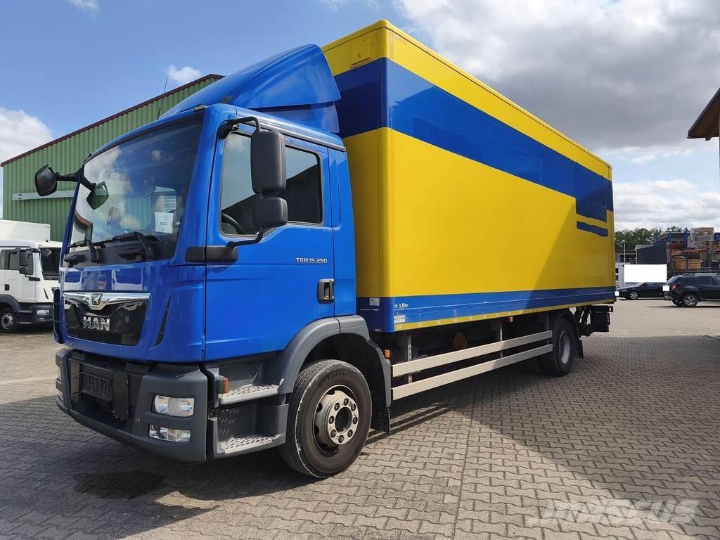 MAN TGM 15.250 Bakwagens met gesloten opbouw