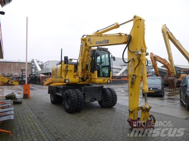 Komatsu PW 140-7 Wielgraafmachines