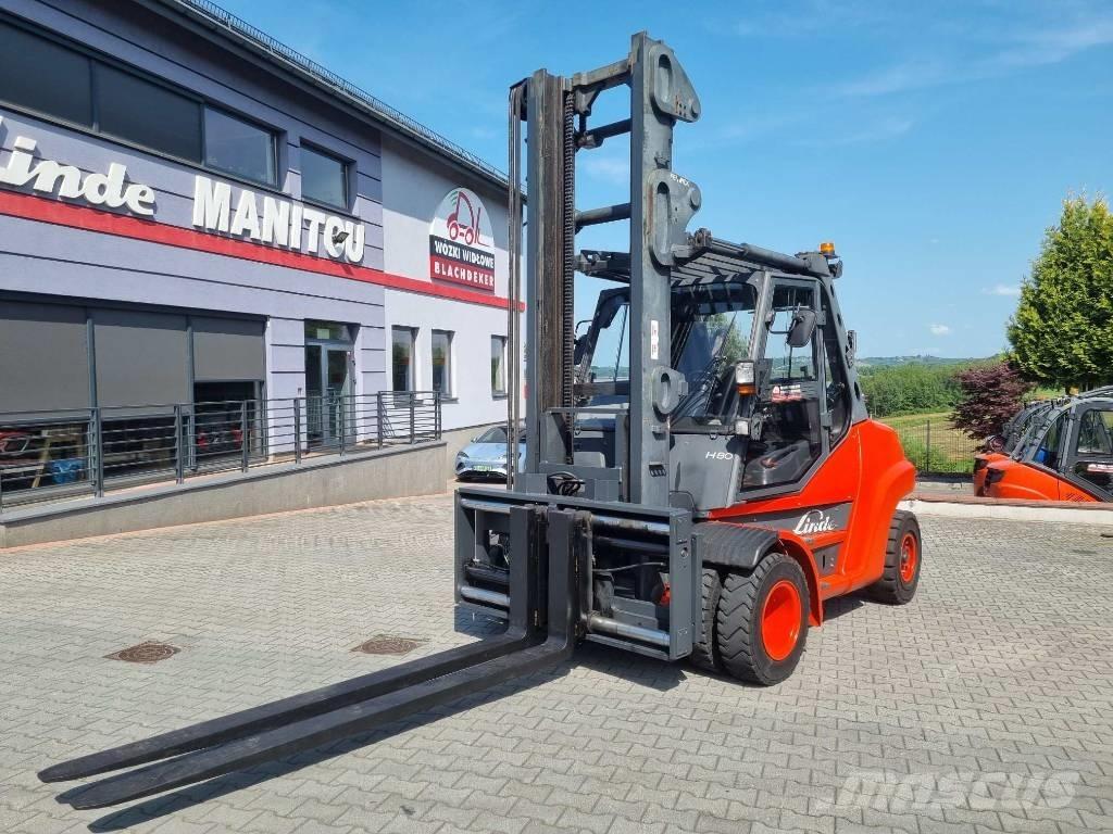 Linde H80T-01/900 LPG heftrucks