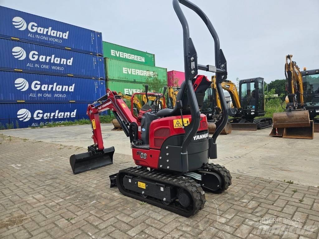 Yanmar SV08-1C Minigraafmachines < 7t